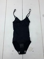 Womens Black Tank Bodysuit Size Medium