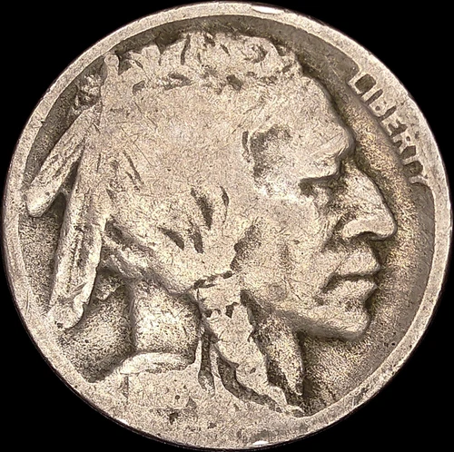 1918-D 5C Buffalo Nickel Uncertified Circulated