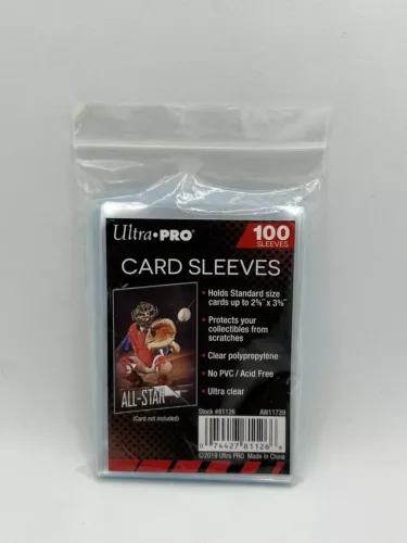 200 Ultra Pro Soft Penny Standard Card Sleeves Sports Gaming FREE SHIPPING