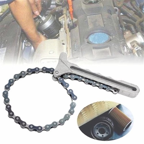 Car Engine Oil Filter Chain Wrench Remover Tools Plier Car Repair Tools
