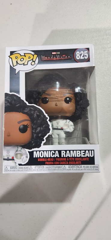 Funko POP! Wandavision 825 Monica Rambeau  Bobble Vinyl New In box
