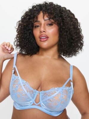 Ann Summers Untold Desire Fuller Bust Non Padded Balcony Bra - Sizes 32DD-42G