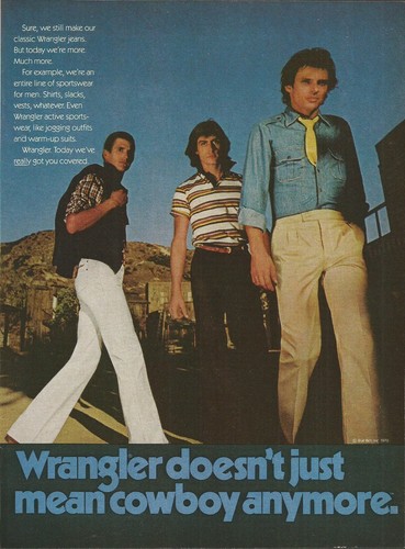 Wrangler ropa para hombre - 1979 anuncio De | eBay