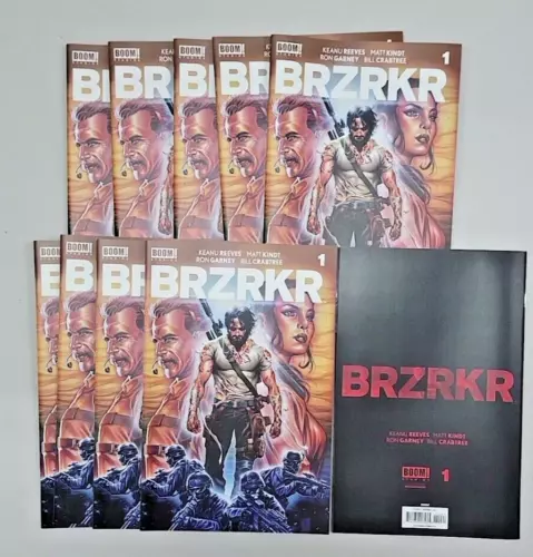 BRZRKR #1 BOOM! STUDIOS Lot of 10 copies BRAND NEW
