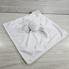 Carters White Sheep Lamb Lovey Security Blanket Pacifier Holder Plush 2018