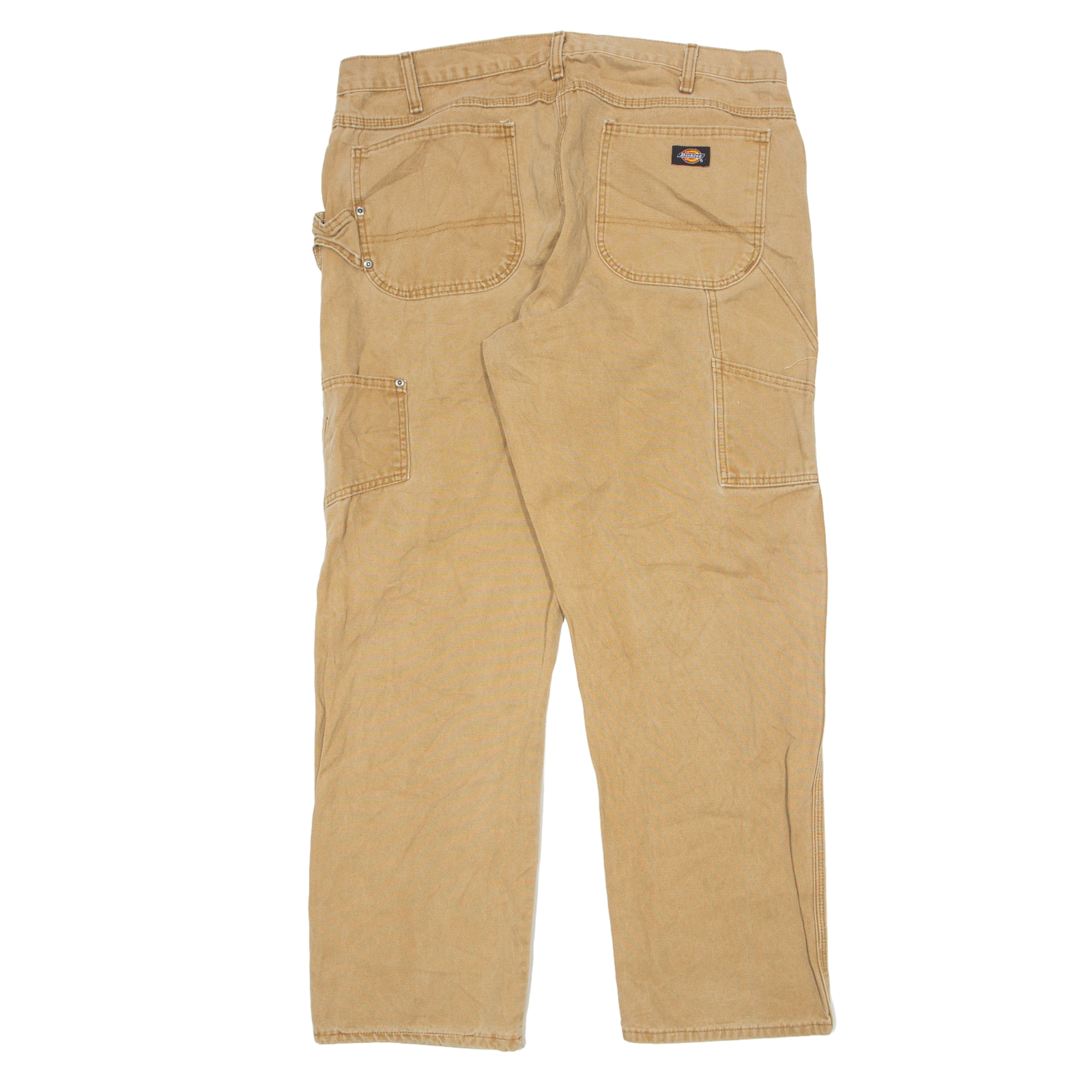 DICKIES Jeans Beige Denim Regular Straight Mens W38 L32 eBay