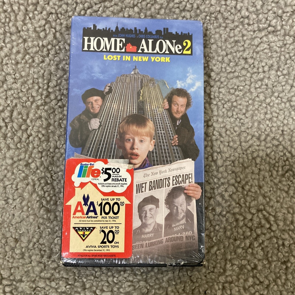 Home Alone 2: Lost in New York (VHS, 1993) 86162198939| eBay