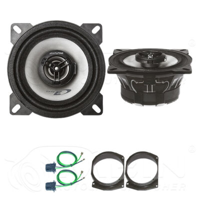 ALPINE LAUTSPRECHER für MERCEDES C-KLASSE W202 1993-2000 Heck Tür 180W 100 #AP96