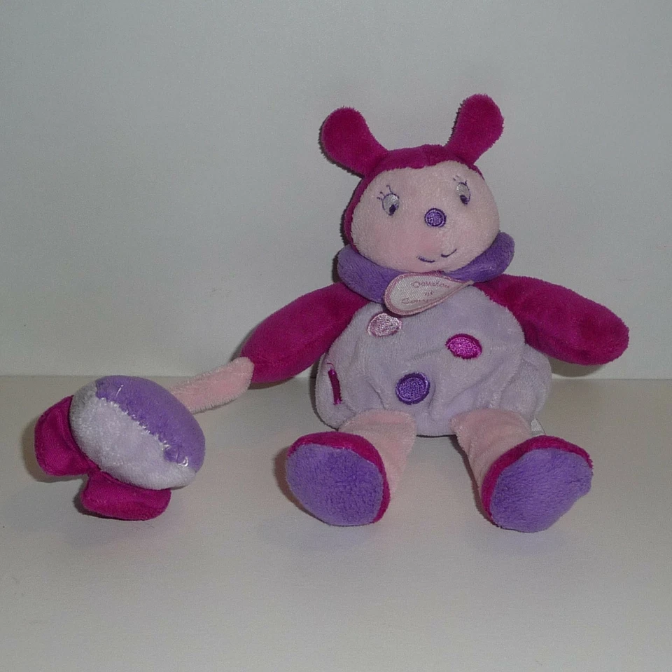 Doudou Coccinelle Doudou et Compagnie - en état moyen - Photo 1/1