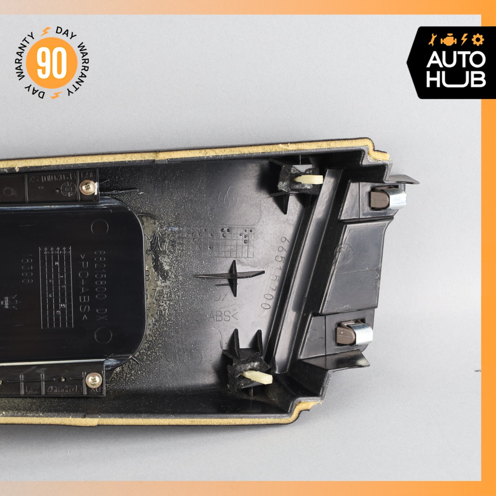 03-13 Maserati Quattroporte M139 Right Passenger B-Pillar Cover Trim OEM 51k