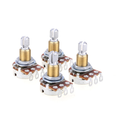 Musiclily Pro 4 Brass Thread Mini Metric B250K Linear Taper Guitar Potentiometer