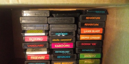 ATARI 2600, CONSOLA, MANDOS, 30 JUEGOS, PAQUETE - Imagen 9 de 11