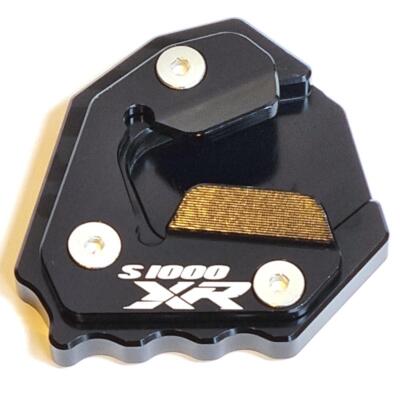 Black CNC Kickstand Foot Extender For BMW S 1000 XR (2020-2025) | Wider Base 10 thumbnail image