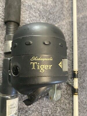 VTG SHAKESPEARE FISHING TIGER SPINCASTING COMBO (PSC015236 VTG SHAKESPEARE FISHING TIGER SPINCASTING COMBO (PSC015236
