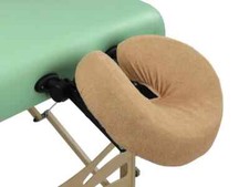 Habys Frottee Kopfstützenbezug Spannbezug Massageliege Kopfpolster Beige