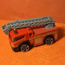 MACCHININA AUTO VINTAGE MODELLINO COLLEZIONE TEAMSTERL TM-15A FIRE -7X3 CM CIRCA