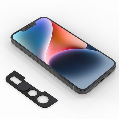 Cover Lens Sticker Front Camera Slider Privacy Cap For iPhone 14 14 ProMax Plus - Picture 6 of 11