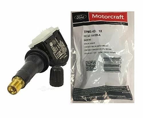 4 New OEM Ford Motorcraft TPMS Tire Pressure Monitor Sensors TPMS42 HC3Z-1A189-A - Image 2 of 3