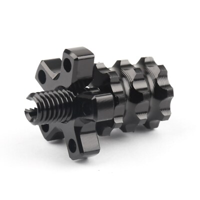 NEW MOTORCYCLE CNC CLUTCH CABLE ADJUSTER SCREW 8MM THREAD MOTORBIKE BLACK