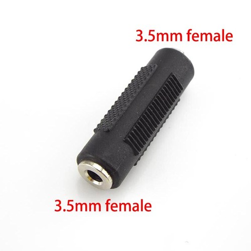 DC power jack adapter plug 5.5X 2.1MM female to female male to male 2.5mm - Picture 4 of 10