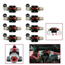 20-150AMP Trip 12V DC Car Audio Solar Energy Inline Circuit Breaker Fuse-Holder