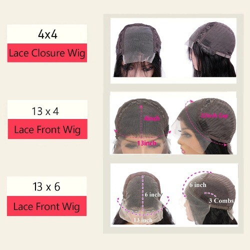 Deep Wave 13x6 HD Lace Frontal Perücke Remy Raw Indian Curly Transparent 13x4 Lace - Bild 12 von 22