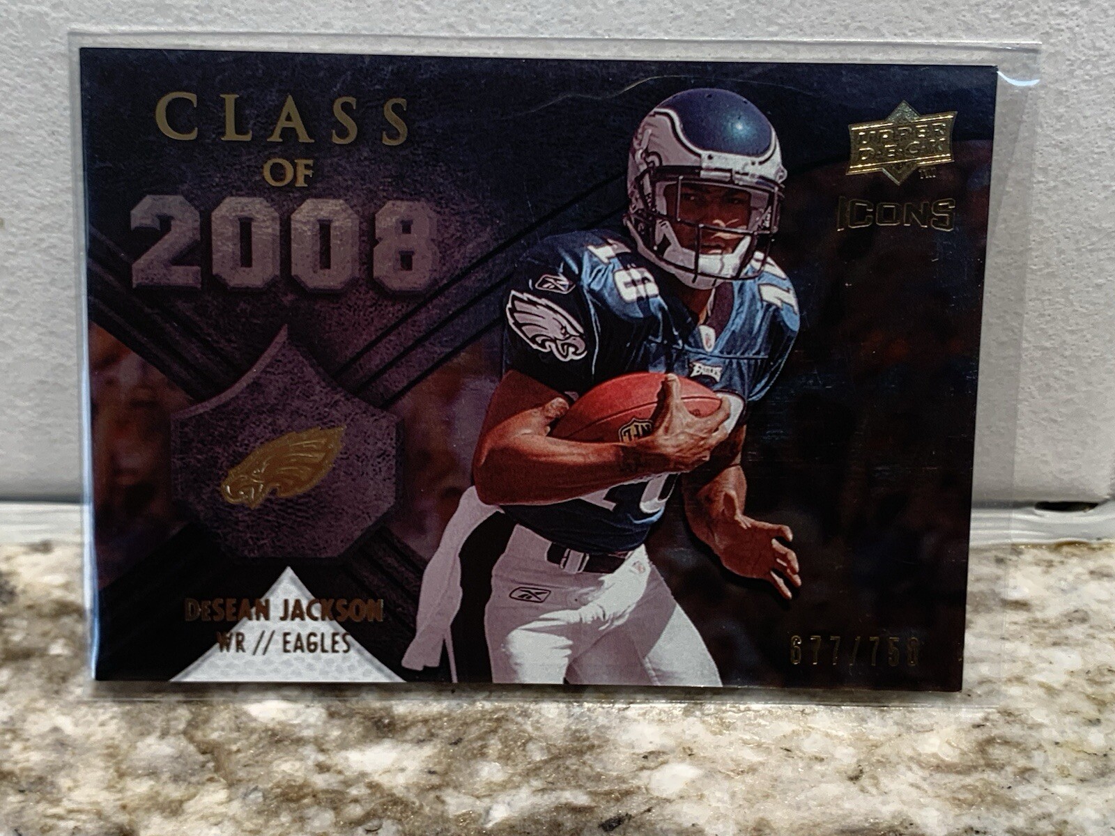 DeSean Jackson Upper Deck Icons Class of 2008 #CO2 Silver