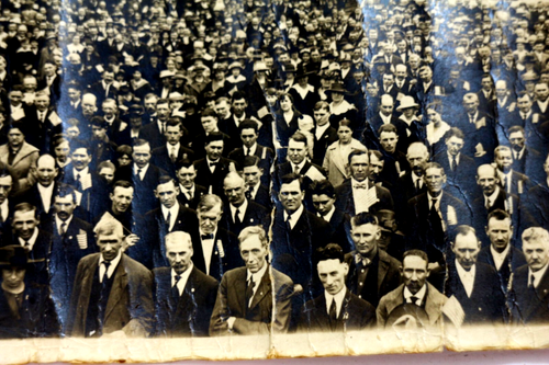 Liberty Loan & Flag Raising Ceremonies at Rock Island Shops April 27,1918 PHOTO - Picture 8 of 18