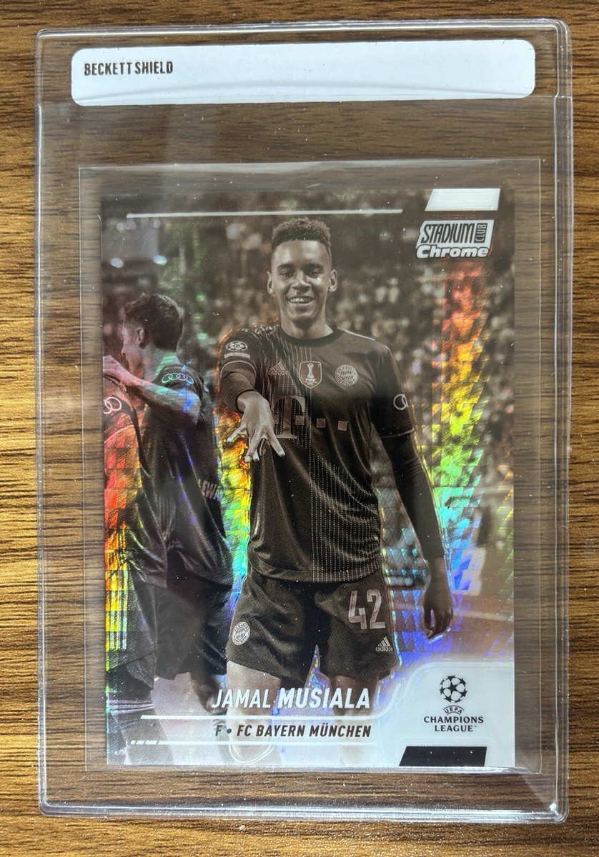 ジャマル ムシアラ Topps Stadium Club RC PSA 10 Topps Match Attax 23/24 2024 Jamal Musiala Stadium Star