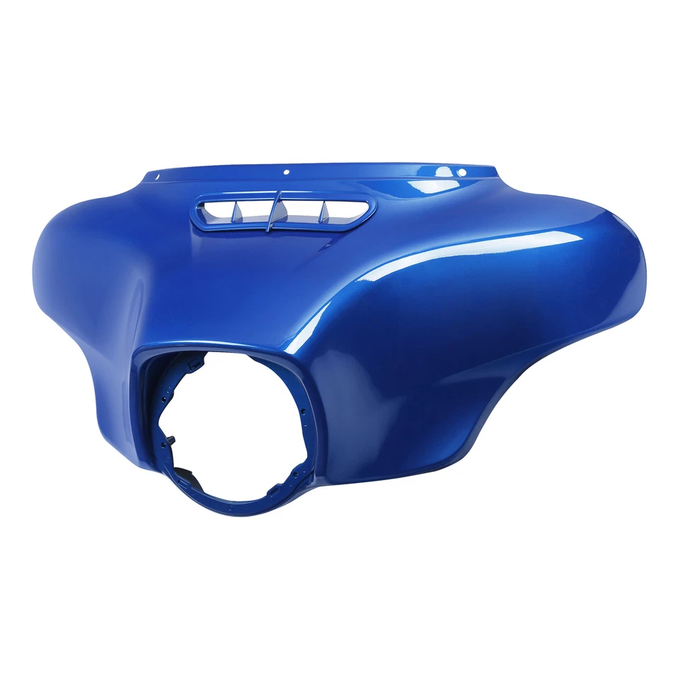 Carenado exterior Batwing apto para Harley Touring Street Glide 14-23 22 eléctrico azul Foto 2 de 4