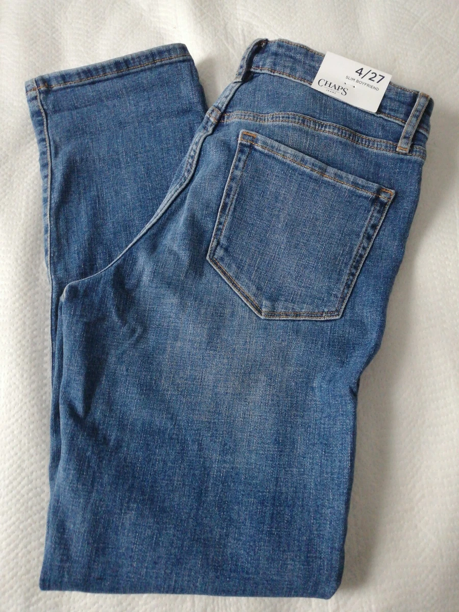 chaps slim boyfriend jeans