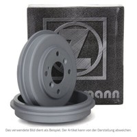 Zimmermann Bremstrommeln Satz Ø 203Mm FüR Ford Fiesta 5 MK5 Fusion (Ju_) Hinten