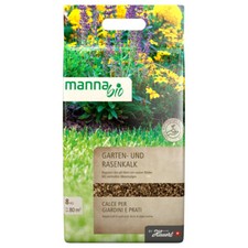 Chaux de jardin biologique Manna Bio chaux pour gazon 8kg algues de mer activate