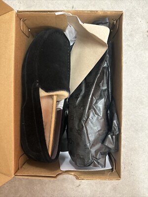 UGG Australia Alder Slip-On Loafer Black Men's Shoes Size 9 NEW