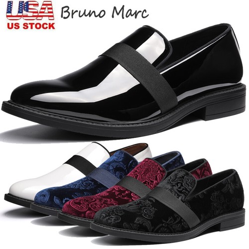 Bruno Marc Mens Dress Tuxedo Shoe 