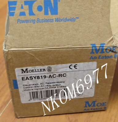1PC New Eaton MOELLER EASY819-AC-RC EASY819ACRC Control Relay