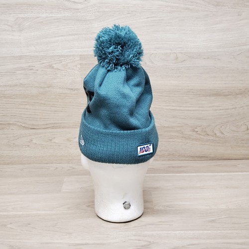 NWT Philadelphia Eagles New Era Road Knit On-Field Pom Knit Stocking Cap Beanie - Picture 4 of 8