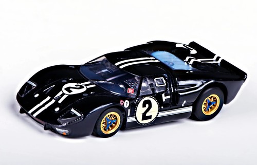 AFX Racing Slot Car FORD GT40 MARK IIB #2 Sebring -BLACK-#22031