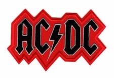 AC/DC ACDC Patch - Australian Rock  Roll Hard Blues Rock Heavy Metal Band Logo