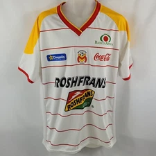 Atlético Morelia Monarcas Soccer Jersey FC Football Mexico SS Shirt Mens Large
