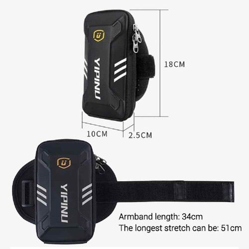 for Huawei P10 Plus Waterproof Reflective Armband Case Sport Running Walking ... - Picture 5 of 9