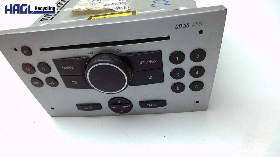 Radio kein Code vorhanden 13167830 7643104317 Opel Tigra Twin Top 1.4 X-C - Bild 3 von 4