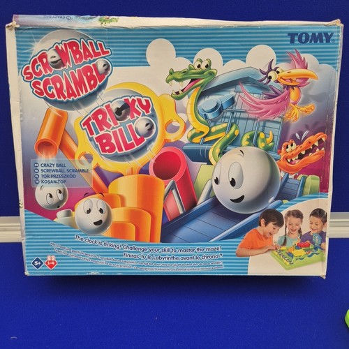 Screwball Scramble Green Board Tricky Bill Version Classic Retro Game - Picture 8 of 11