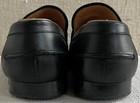 Gucci 268370 Men’s Signature Black Leather Web Penny Loafer IT 9 US 9.5 ($1,200) — photo 6