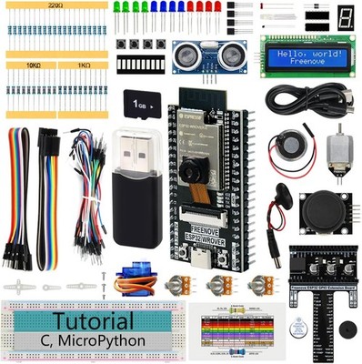 Freenove ESP32 Kit Dev CAM Board Super Starter Kit Camera WiFi Bluetooth