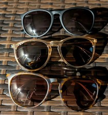 Womens Vintage Sunglasses Trendy Round Classic Retro Mirrored Polarized - 3 Pack