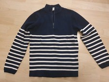 H&M JUNGEN PULLOVER MIT ZIPPER Größe 122/12...