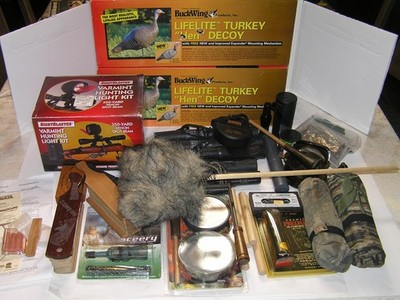Large Lot Hunting Calls: Deer~Duck~Predator~Turkey :Varmint Light : Decoys