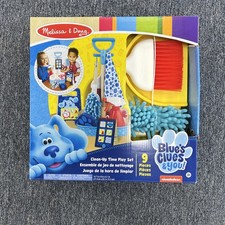 Melissa  Doug Blue  s Clues  You Clean-Up Time Play Set