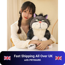 Japanese Funny Lucifer Cat Doll Cushion Soft Bad Kitty Birthday Gift UK